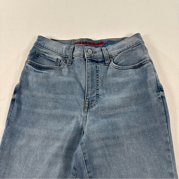 Lucky Brand Stevie Jeans Women's 10/30 A High Rise Flare Light Blue Denim EUC - Picture 4 of 9